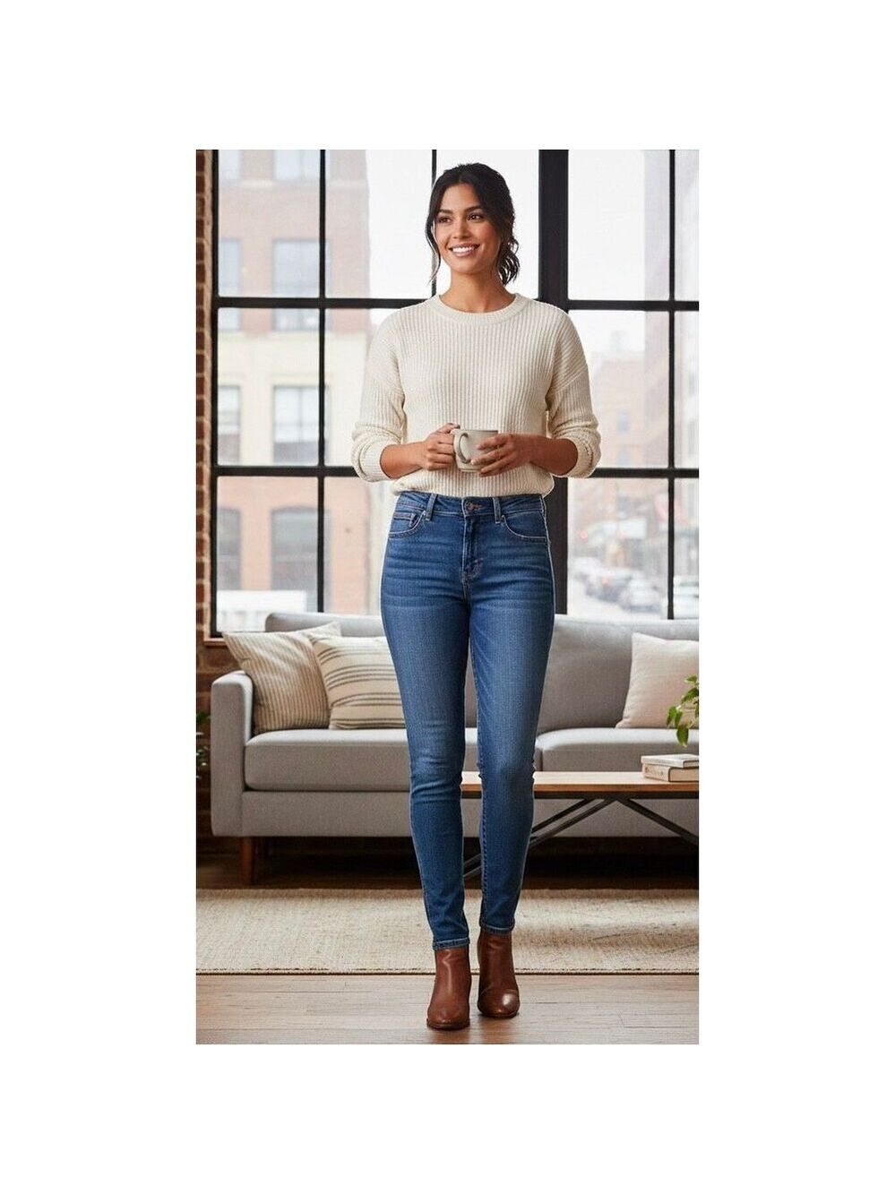 Old Navy Rockstar skinny High rise aJeans size 10